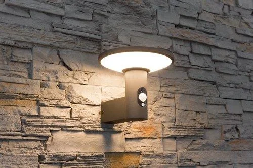 Solar LED Wandleuchte KARINA schwarz, 3,3 Watt, 210 lm, warmweiß - 3