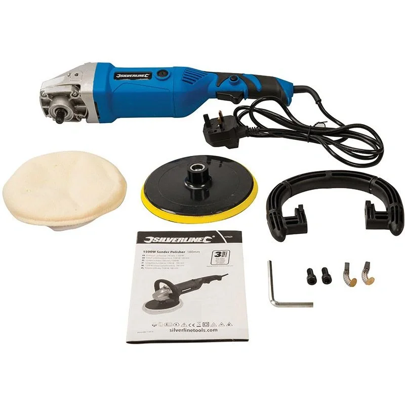 1500 W Schleifer/Polierer, 180 mm - 5