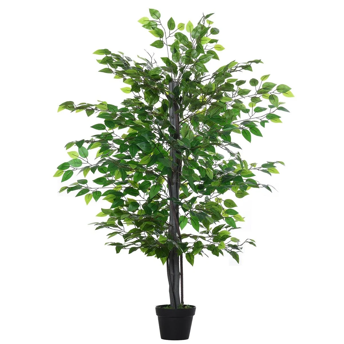 Künstlicher Banyan Baum Dekoration Massivholz Kunstbaum Innensimulation Baumdekoration Wohnzimmer 20 x 145 cm - 3