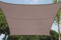 Garten-Sonnensegel-Platz 3,6 X 3,6 m Farbe: Taupe - 3