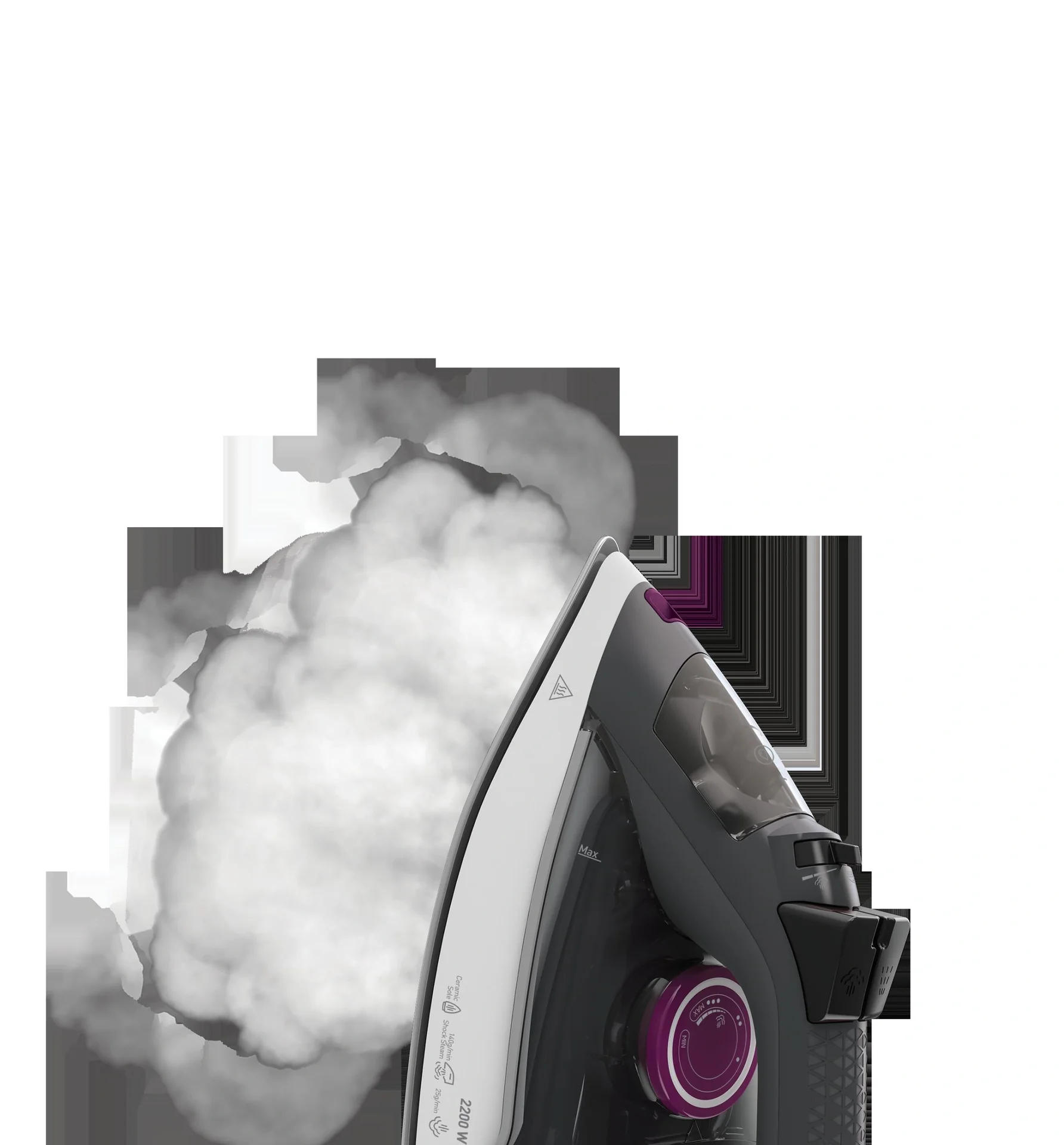 Dampfbügeleisen SI4850, 2200 Watt - mit kratzfester Keramik Bügelsohle - 4