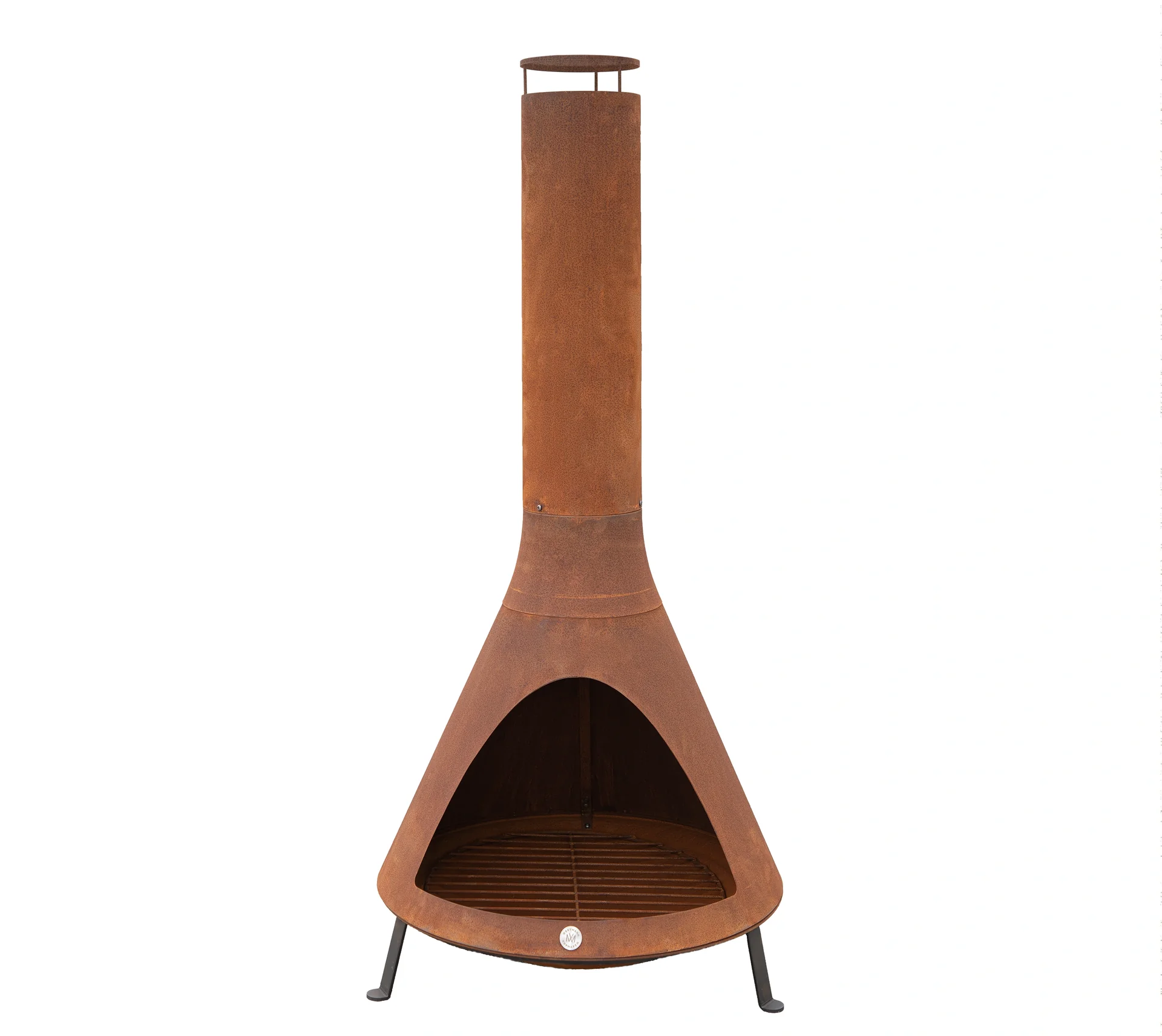 Feuerstelle inkl. Rauchablass rost - 7