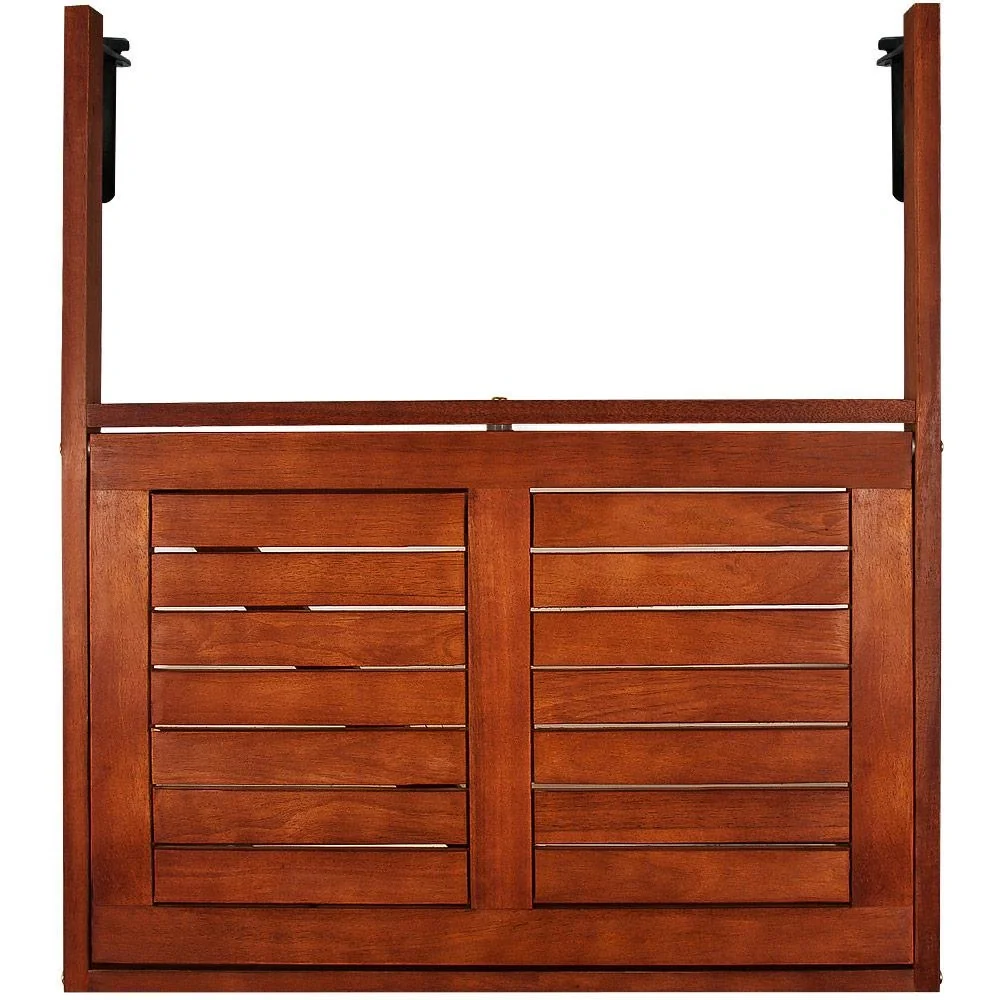 Klappbarer Balkontisch - Akazienholz - 65x45x87cm - 6