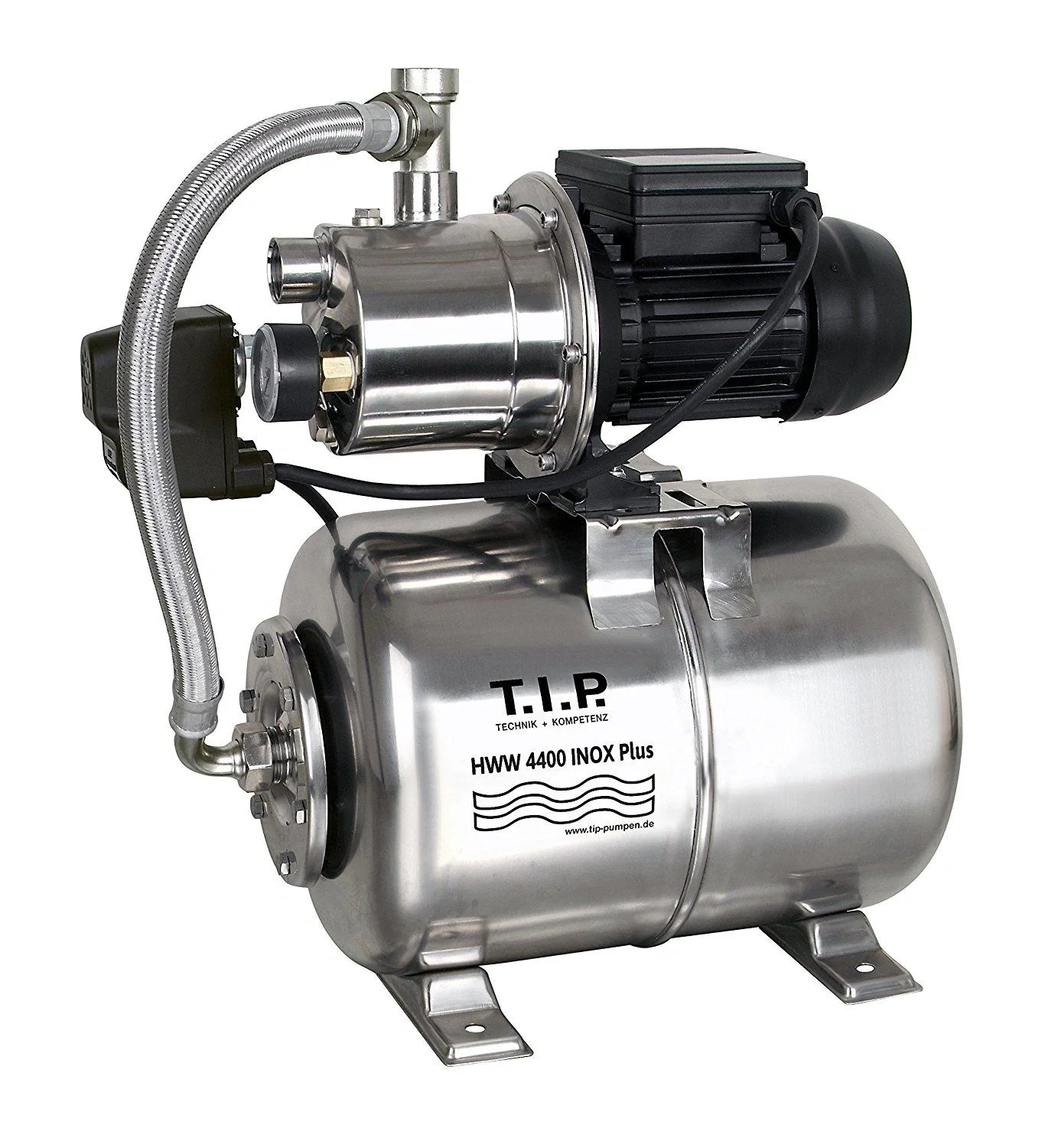 Hauswasserwerk Edelstahl HWW 4400 Inox Plus - 2