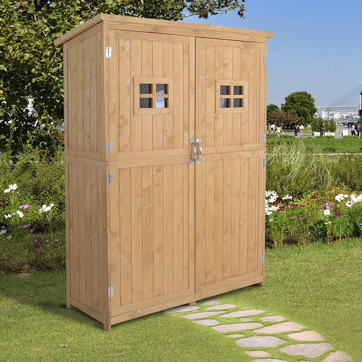 Geräteschrank natur - 4