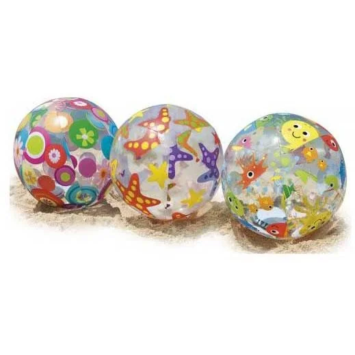 Beachball mit Design Ø 61 cm (Satz von drei) - 1