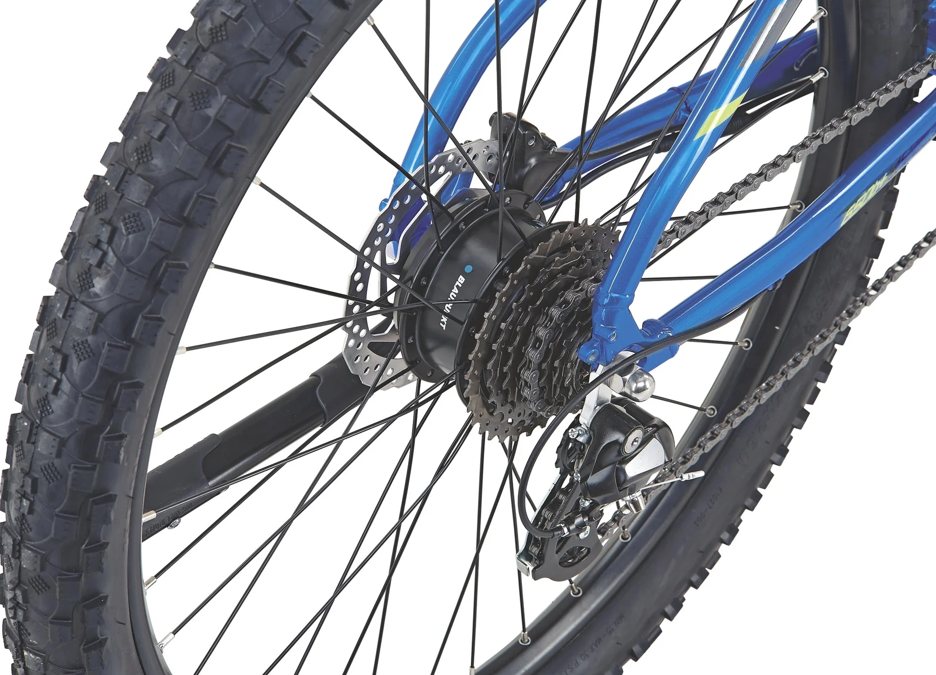 GRAVELER 22.ESM.10 E-MTB 27,5" BLAUPUNKT HR-Motor Unisex MTB Hardtail 27,5": Rahmengröße 48cm - 5