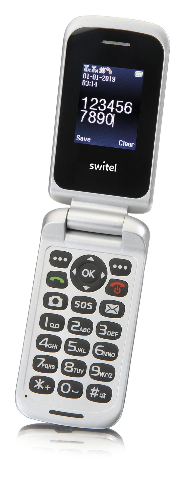 Mobiltelefon mit Dual SIM und SOS Direktwahltaste - 3