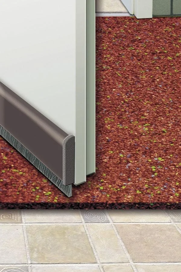 Türdichtung Automatic 1 m lang, braun, universell kürzbar - 2