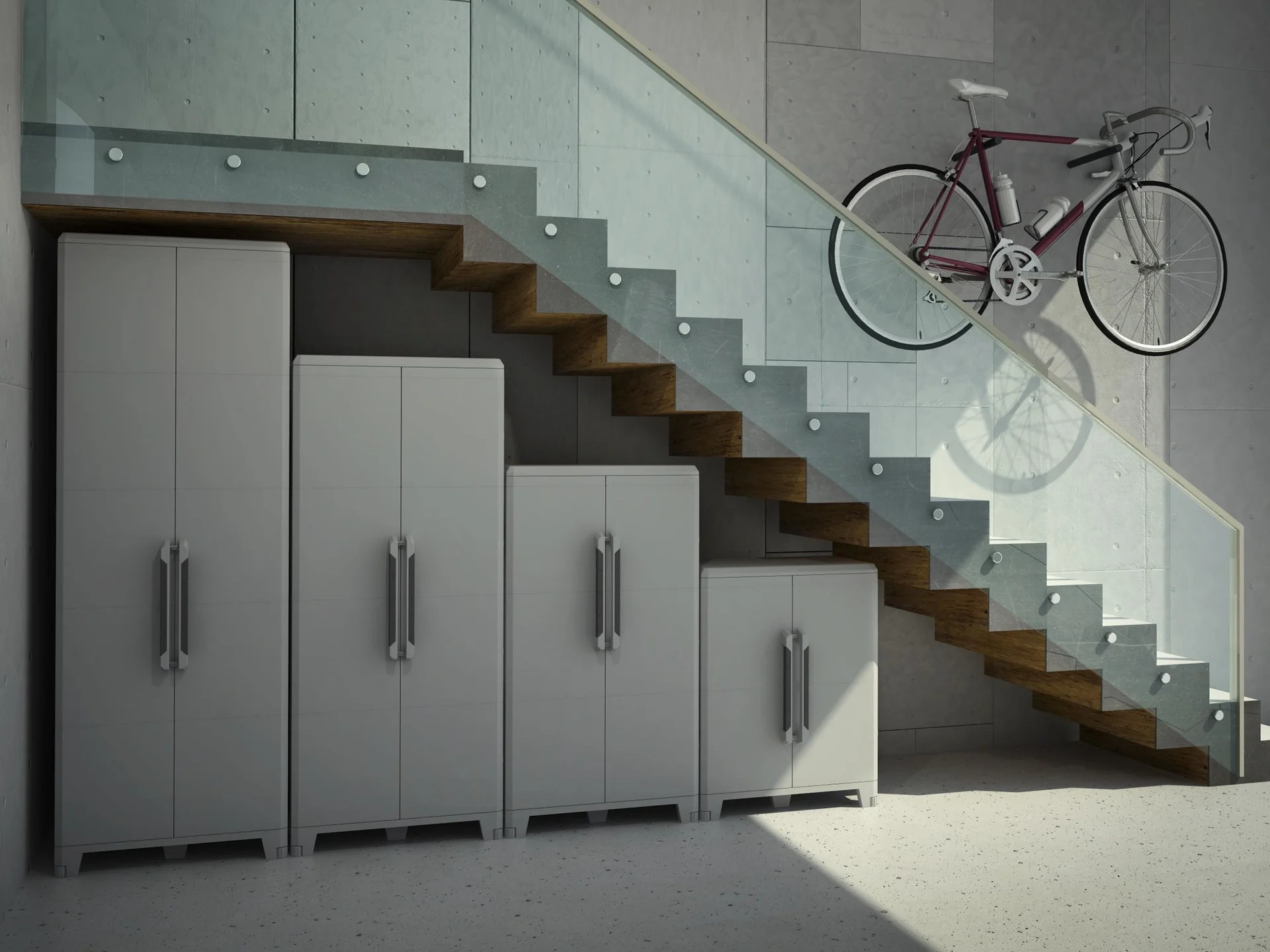 Transforming Kunststoffschrank Modular 2 für den Außen- und Innenbereich - 12