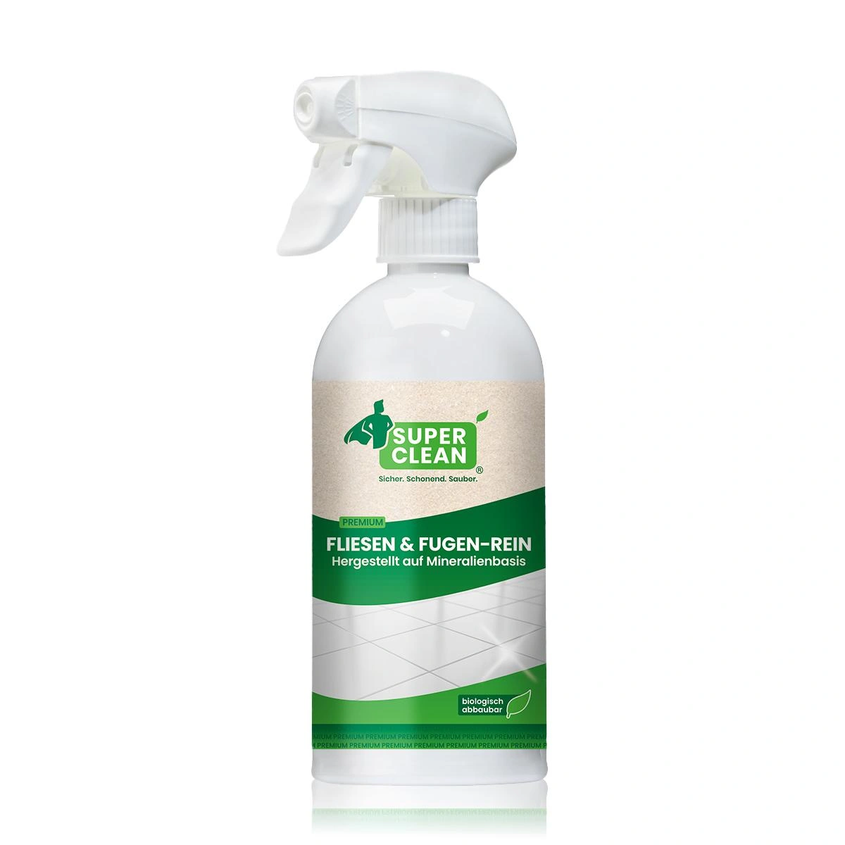 Fliesen&Fugenrein 500 ml - Starker Bad- und Küchenreiniger auf Mineralienbasis - 2
