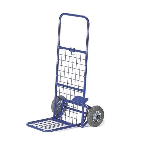 Stahlrohr Paketroller Vollgummibereifung 260 mm - 1