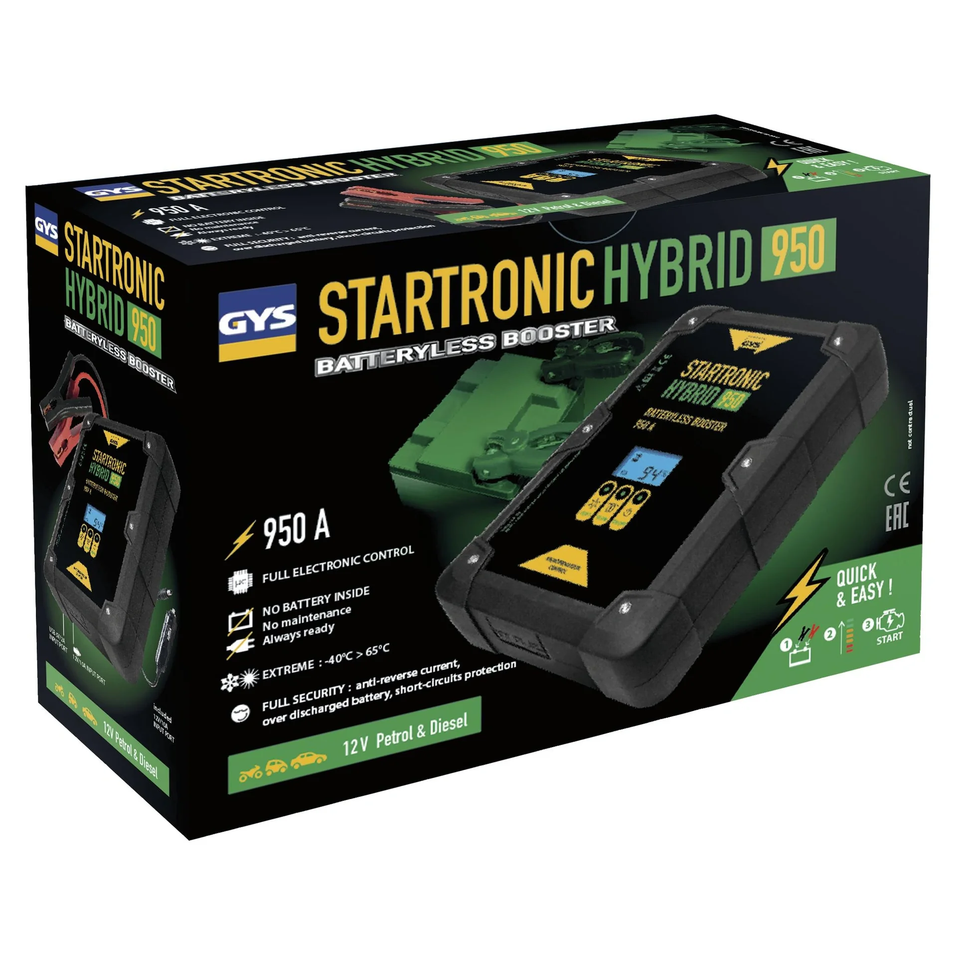 Starthilfegerät "Startronic Hybrid 950", mit Lithium-Batterie - 6