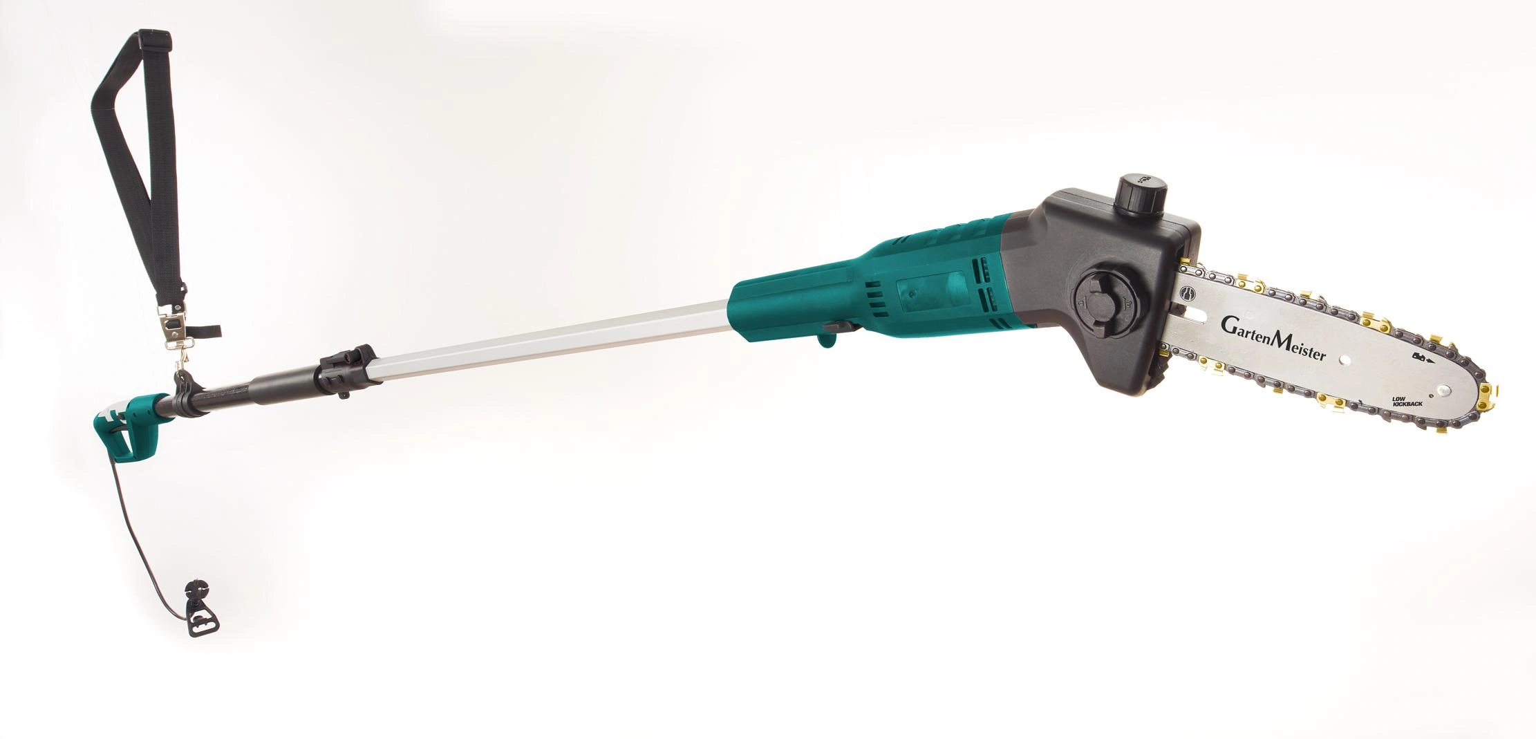 3 in 1 Elektrisches Multi-Tool "GM EMT 500/7" mit Teleskopstiel und Tragegurt + Sägekette Titan 3/8" LP 1,3-36 - 13