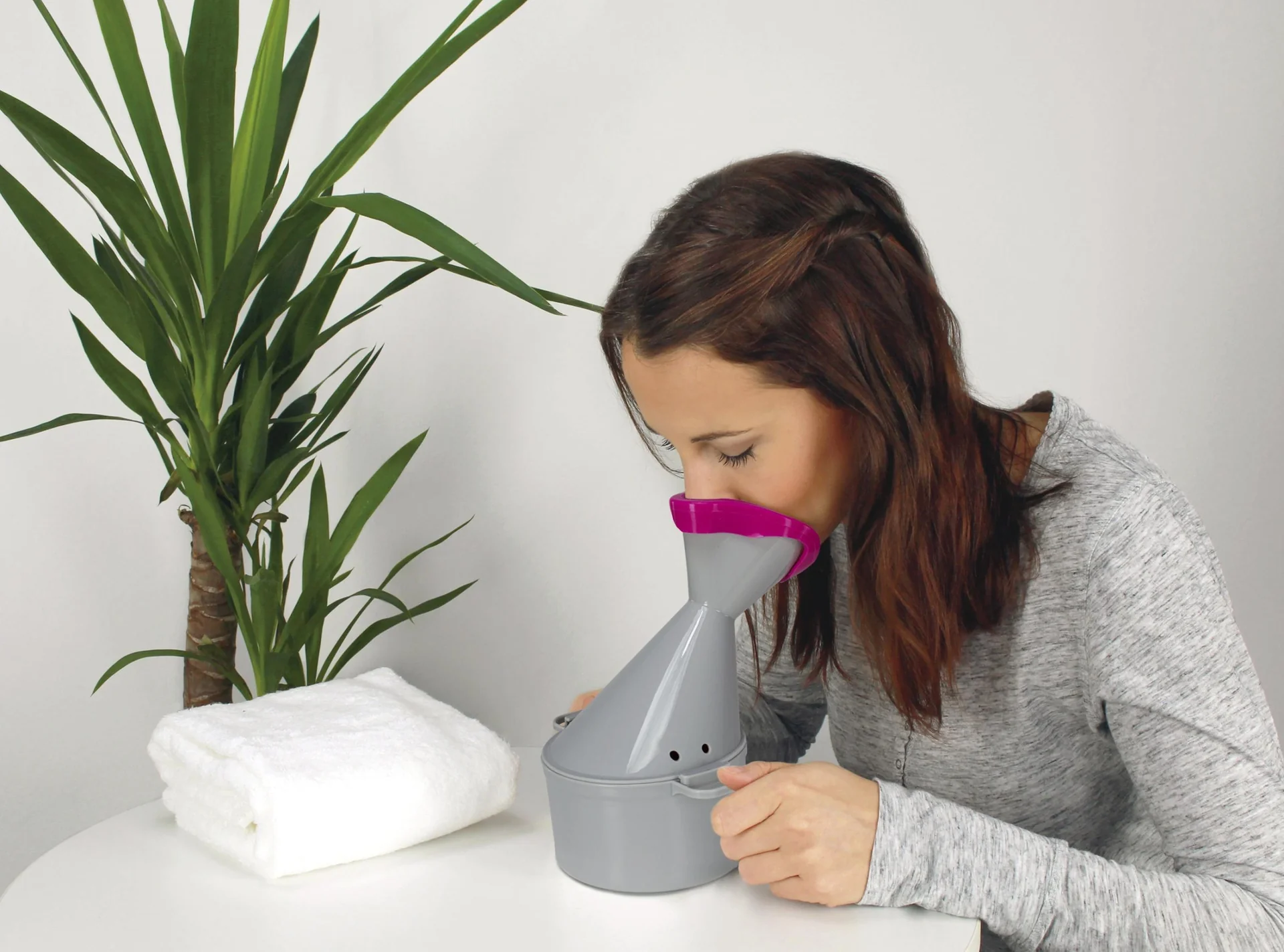 Inhalator "Premium", mit 2 Soft-Aufsätzen für Mund und Nase - 6