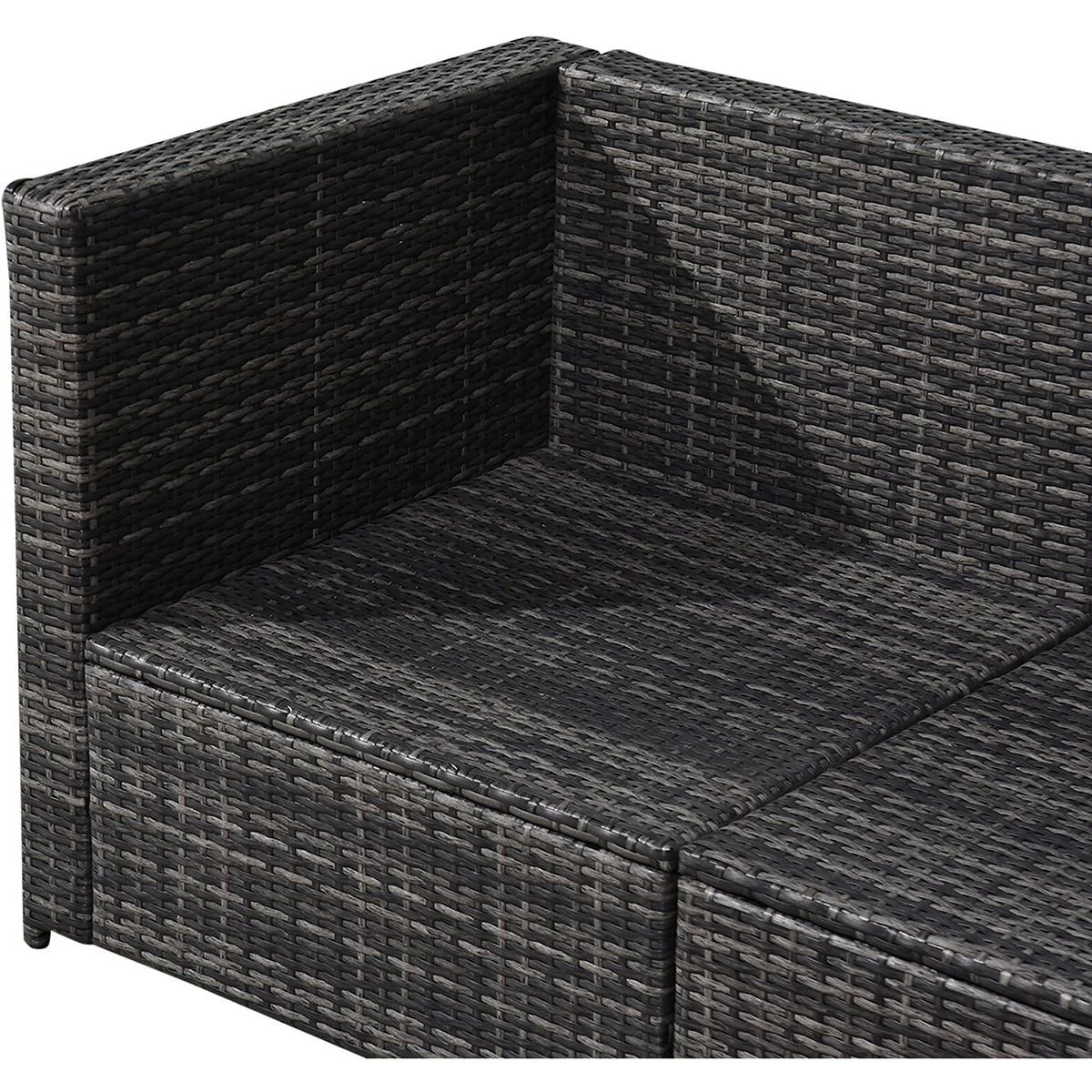Polyrattan Lounge Set 8-teilig inkl. Kissen - 6