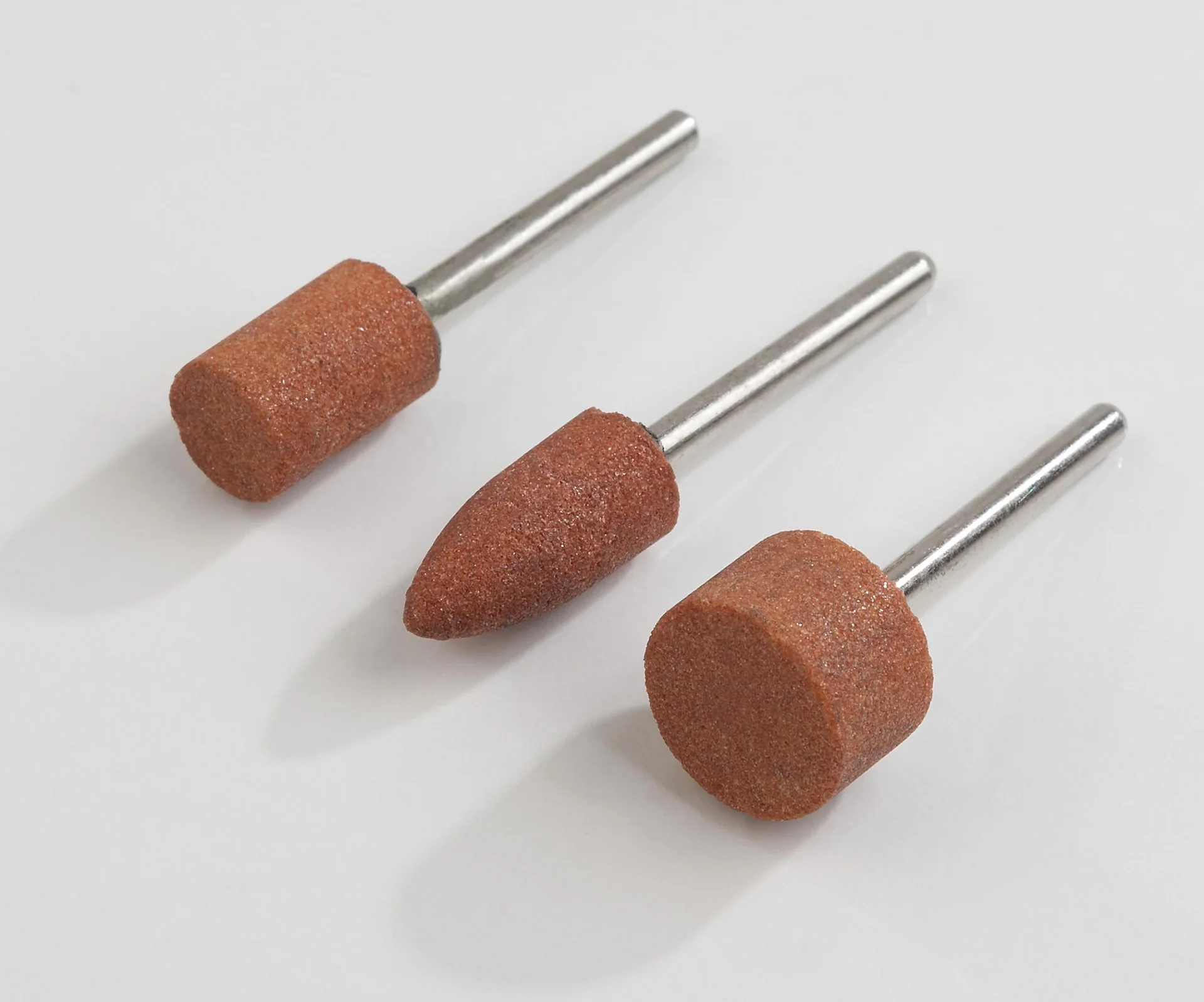 Schleifstifte Set 3 tlg., Schaftdurchmesser 3,17 mm - 1