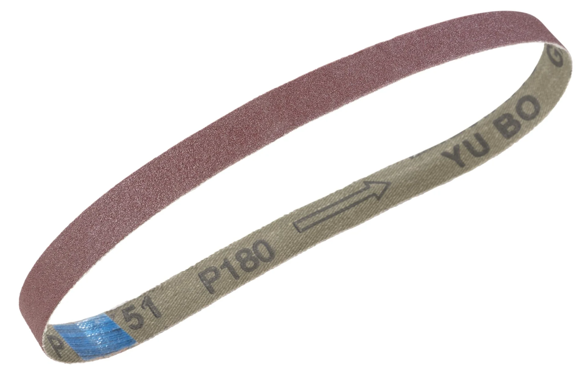 Schleifbänder 15 x 454 mm, K 80, 5 Stück - 2