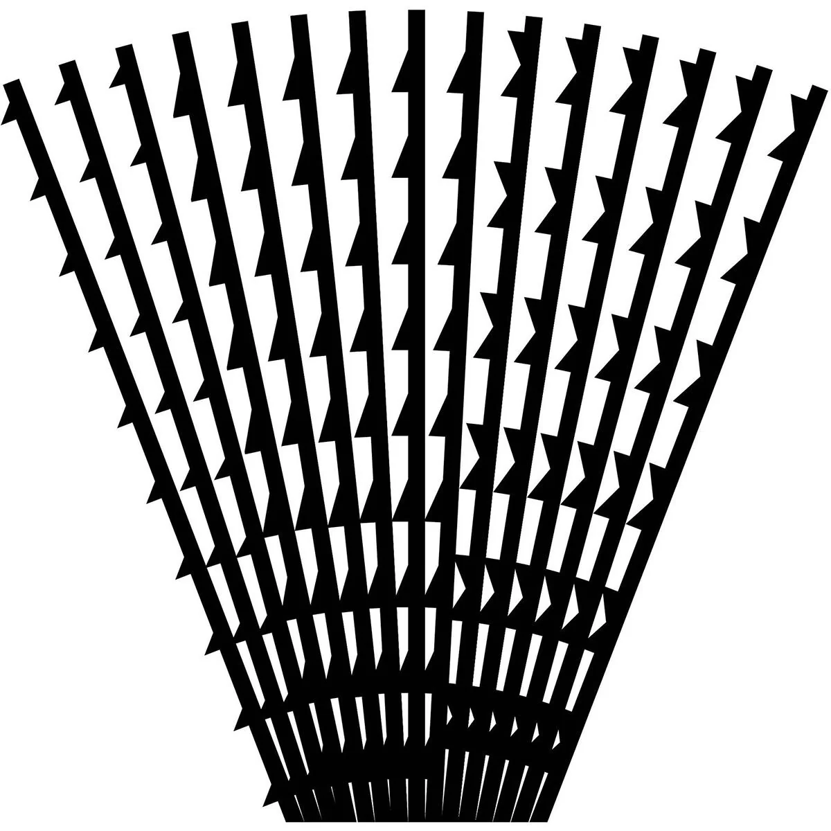 Universal-Sägeblatt-Satz - 60 Stück|Geeignet für rostfreien Stahl - 2