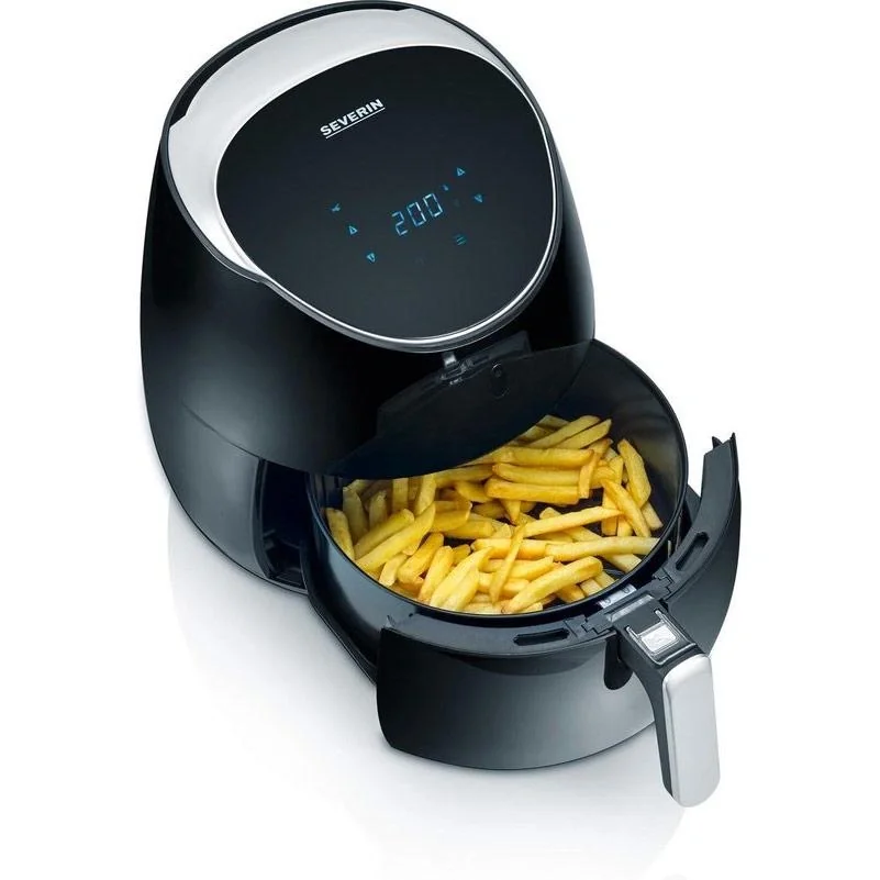 Fritteuse / Airfryer XXL - 2000 Watt - Schwarz - 3