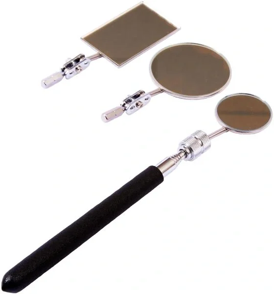 Kfz Inspektionsspiegel, 4-teilig, - 1