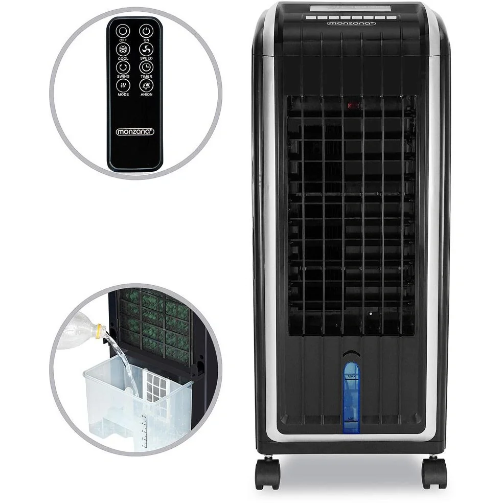 Mobiles Klimagerät - Schwarz - 5L - 4