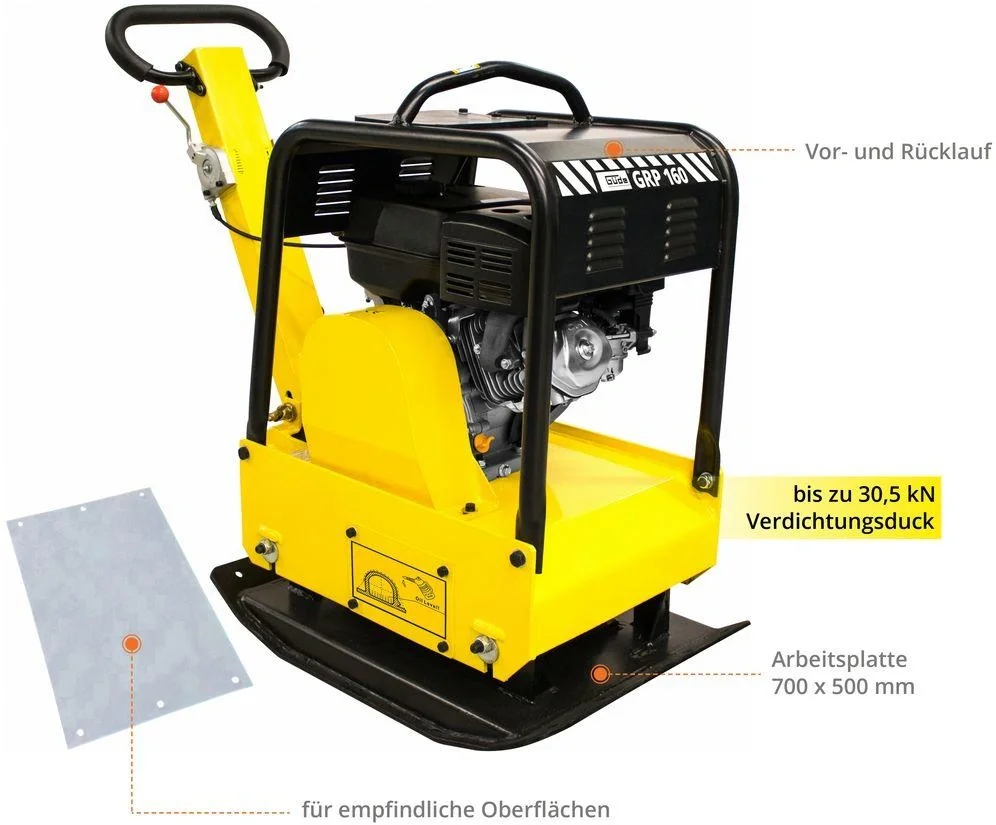 Rüttelplatte "GRP 160" - 6