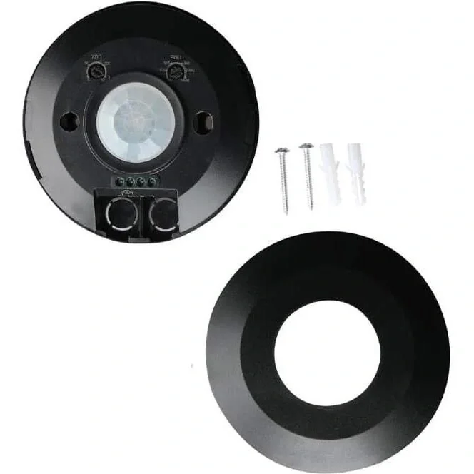 VT-8027 Bewegungsmelder mit Dämmerungsschalter - Decke - schwarz - 10