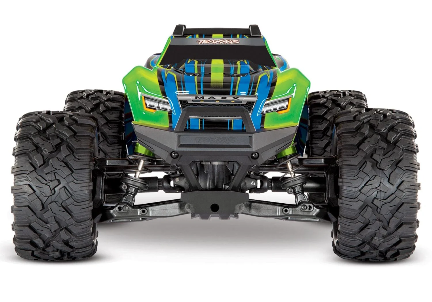 MAXX 1:10 RTR TSM SR VXL-4S Regler ohne Akku/Lader 1/10 Monster-Truck Brushless grün - 5