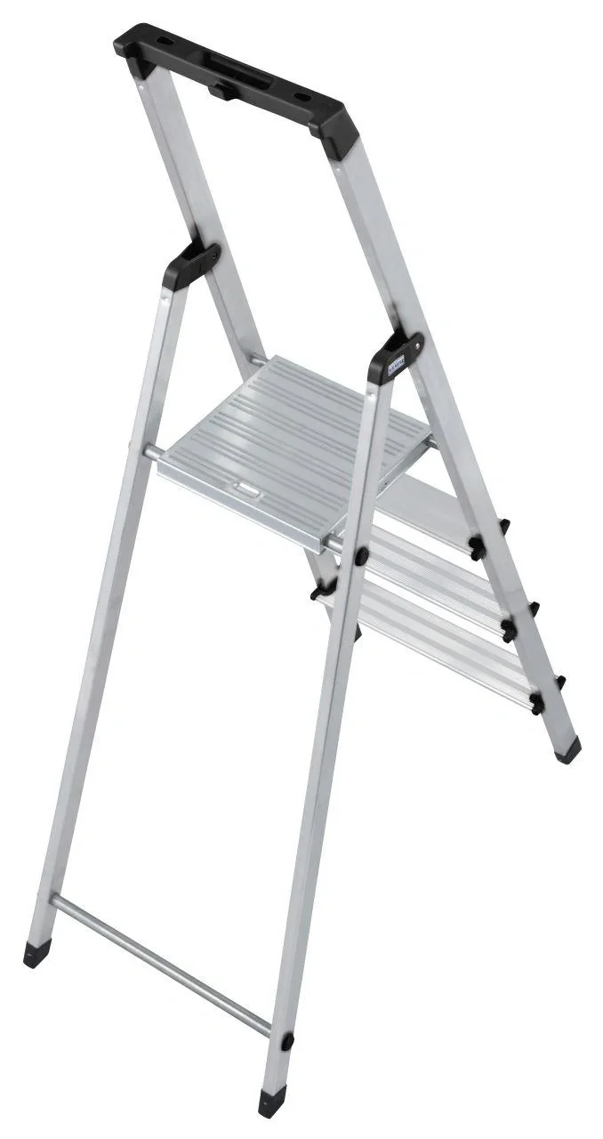 Stufen-Stehleiter mit 3 Stufen plus Plattform - 6