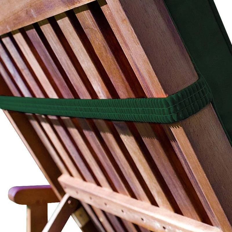 Garten-Kissen - Für Liege - Grün - 173x43x6cm - 3