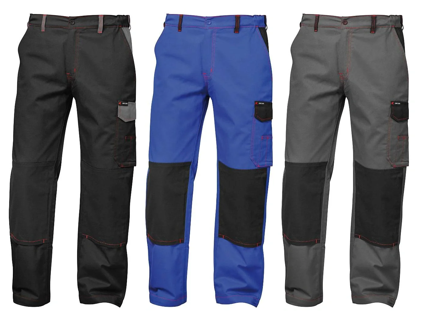 Bundhose für Beruf und Hobby, Farbe grau, Gr. 48 - 2