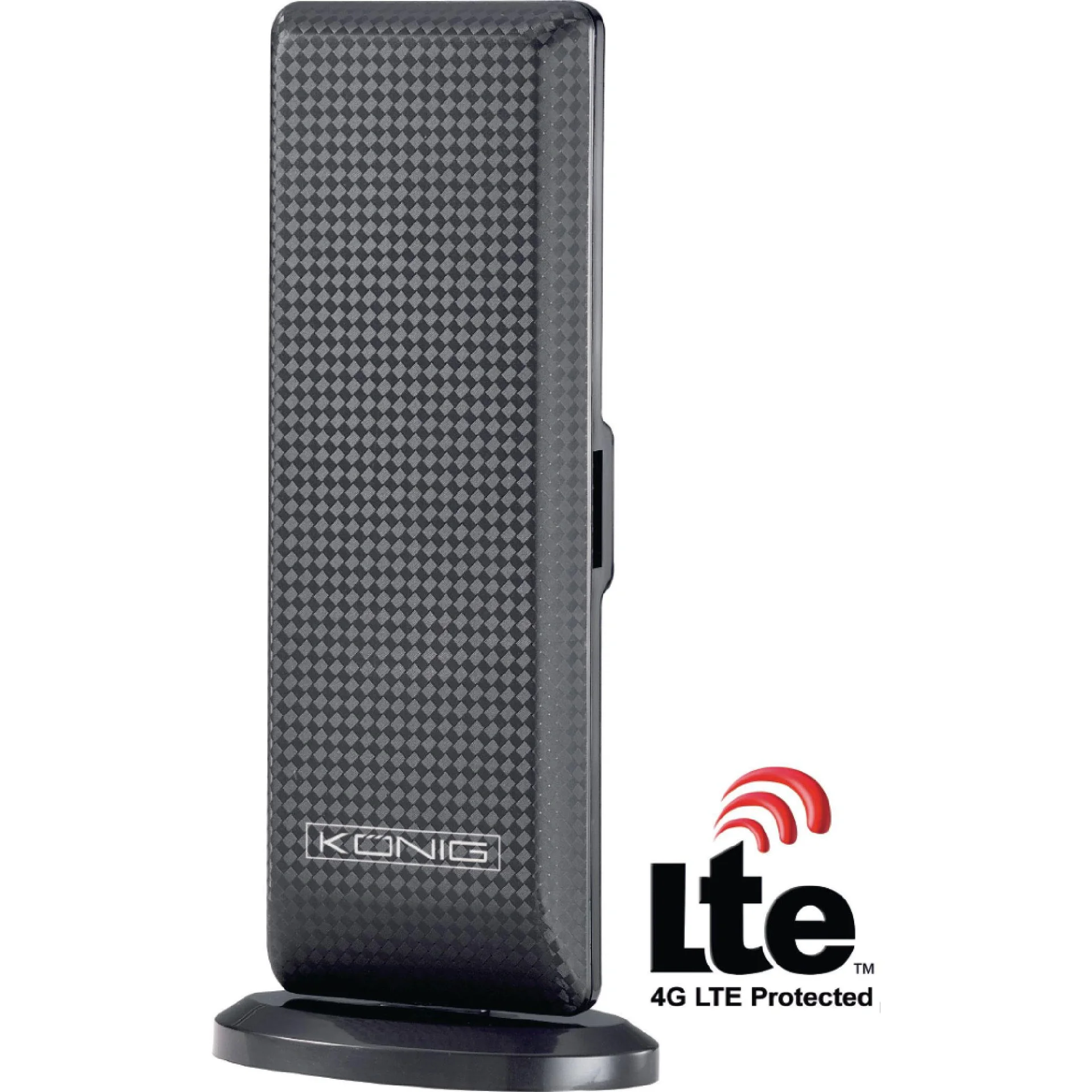 Verstärkt Innen DVB-T/T2 - DAB+ Zimmerantenne mit Verstärker 28 dB FM / VHF / UHF - 2