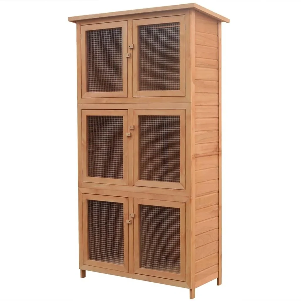 Tierhaus 6 Zimmer Holz - 1