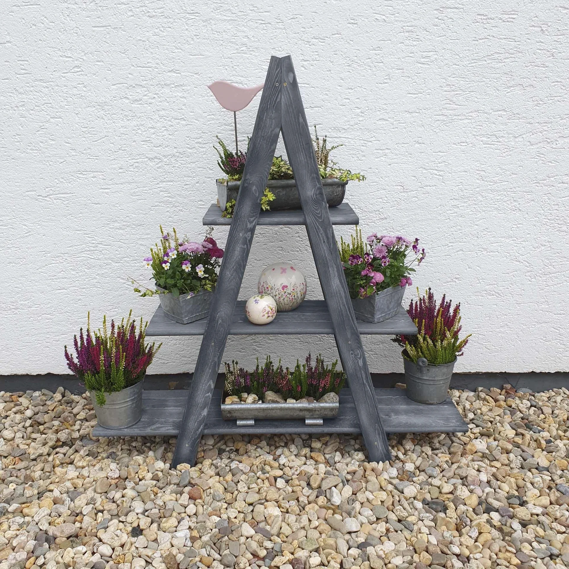 Dekoleiter Maxi, grau - 1