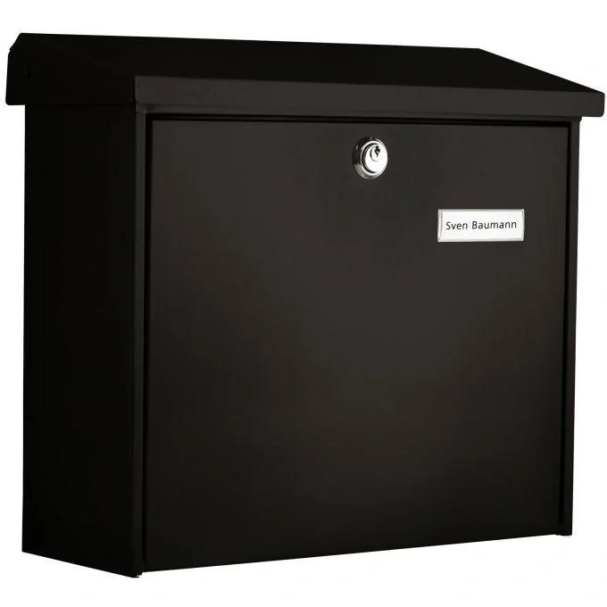 Briefkasten Comfort 913 schwartz - 1
