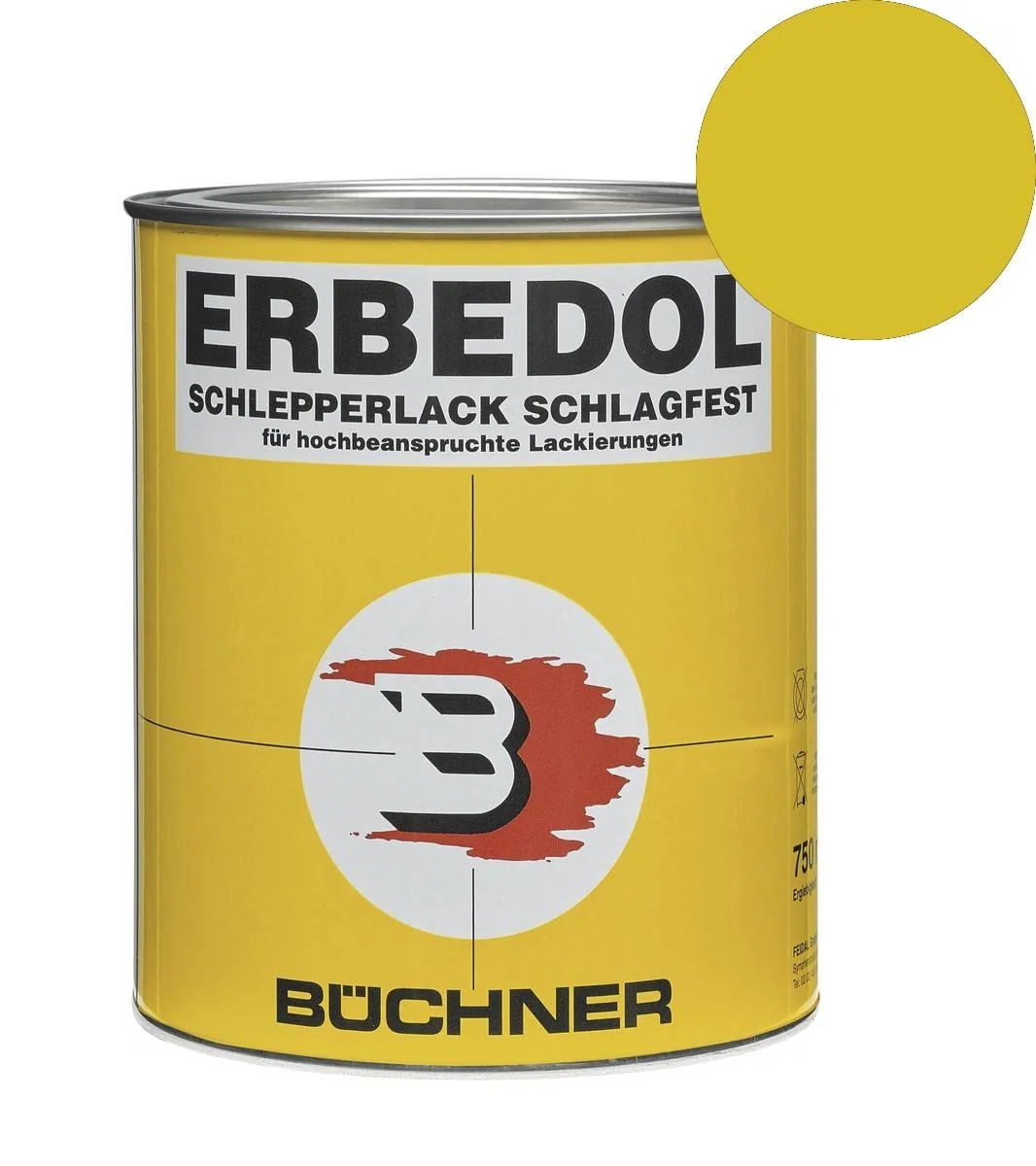 Schlepper- und Landmaschinenlack Schmotzer gelb SL1128 - 1