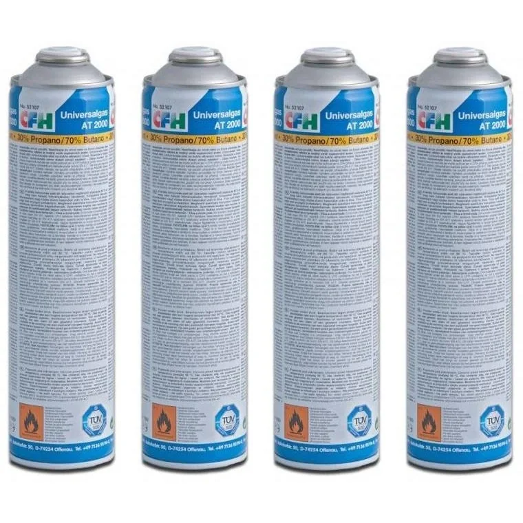 5x Gasflaschen für Gasbrenner - Unkrautbrenner - 4