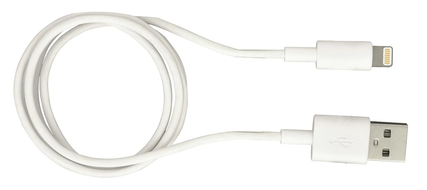 Daten- und Ladekabel USB-A/Lightning Anschluss,1m für iPod, iPhone, iPad - 3