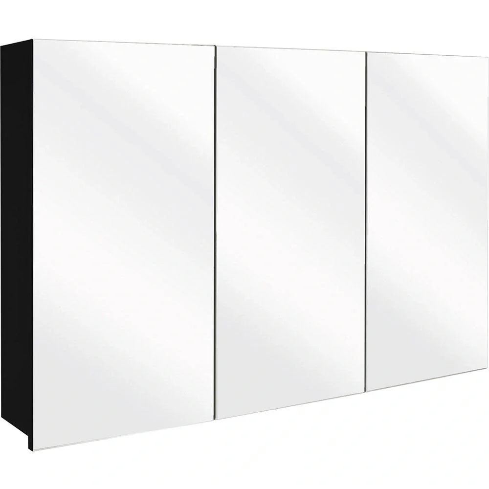 Concept Spiegelschrank 100cm schwartz fsc - 3