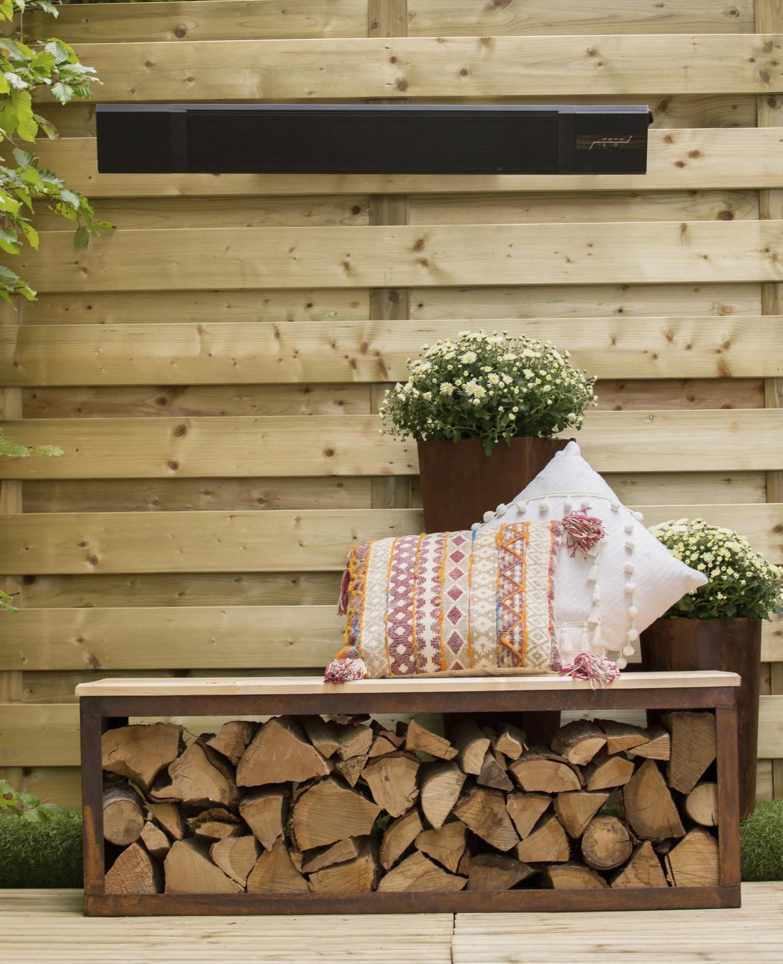 Holzlagerbank Tyr - 6