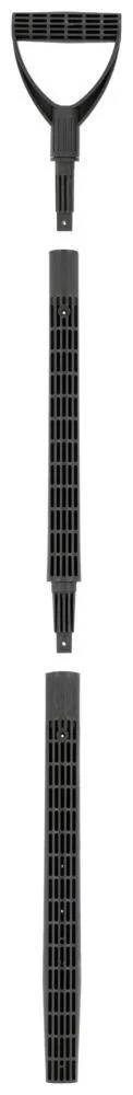Gerätestiel mit Griff, 4-teilig - 2