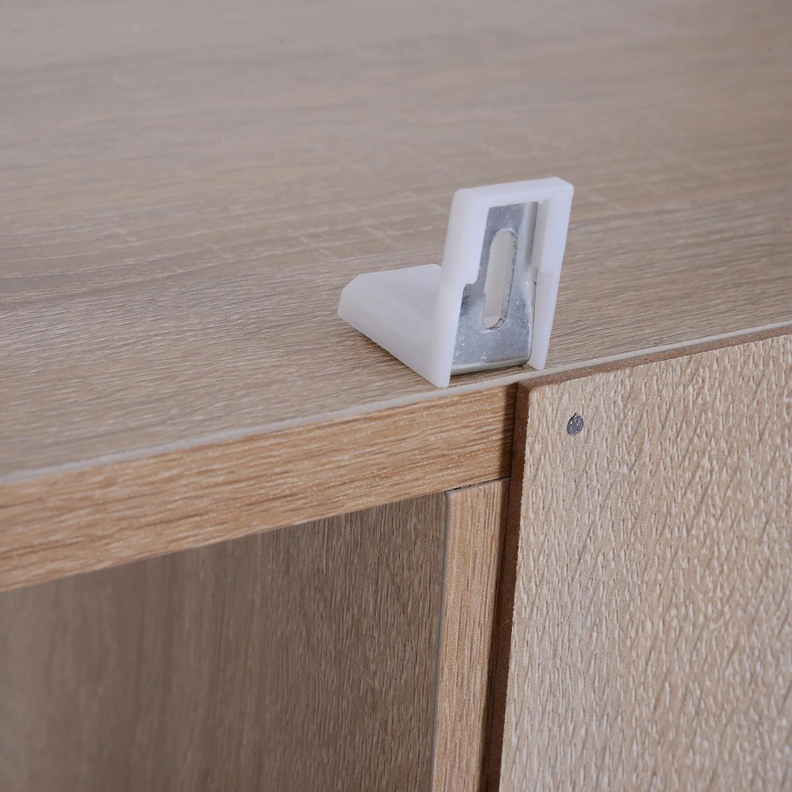 8 Fächer Bücherregal Wandregal Standregal Raumteiler Holz Natur 61,5 x 29,5 x 122,5 cm - 7