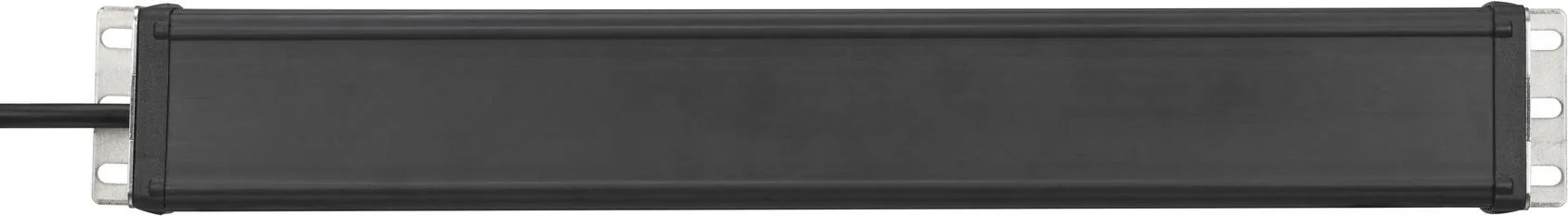 Steckdosenleiste Premium-Web-Line 4-fach, 19" Format ideal für Serverschränke, ÜSS bis 60.000A, schwarz - 3