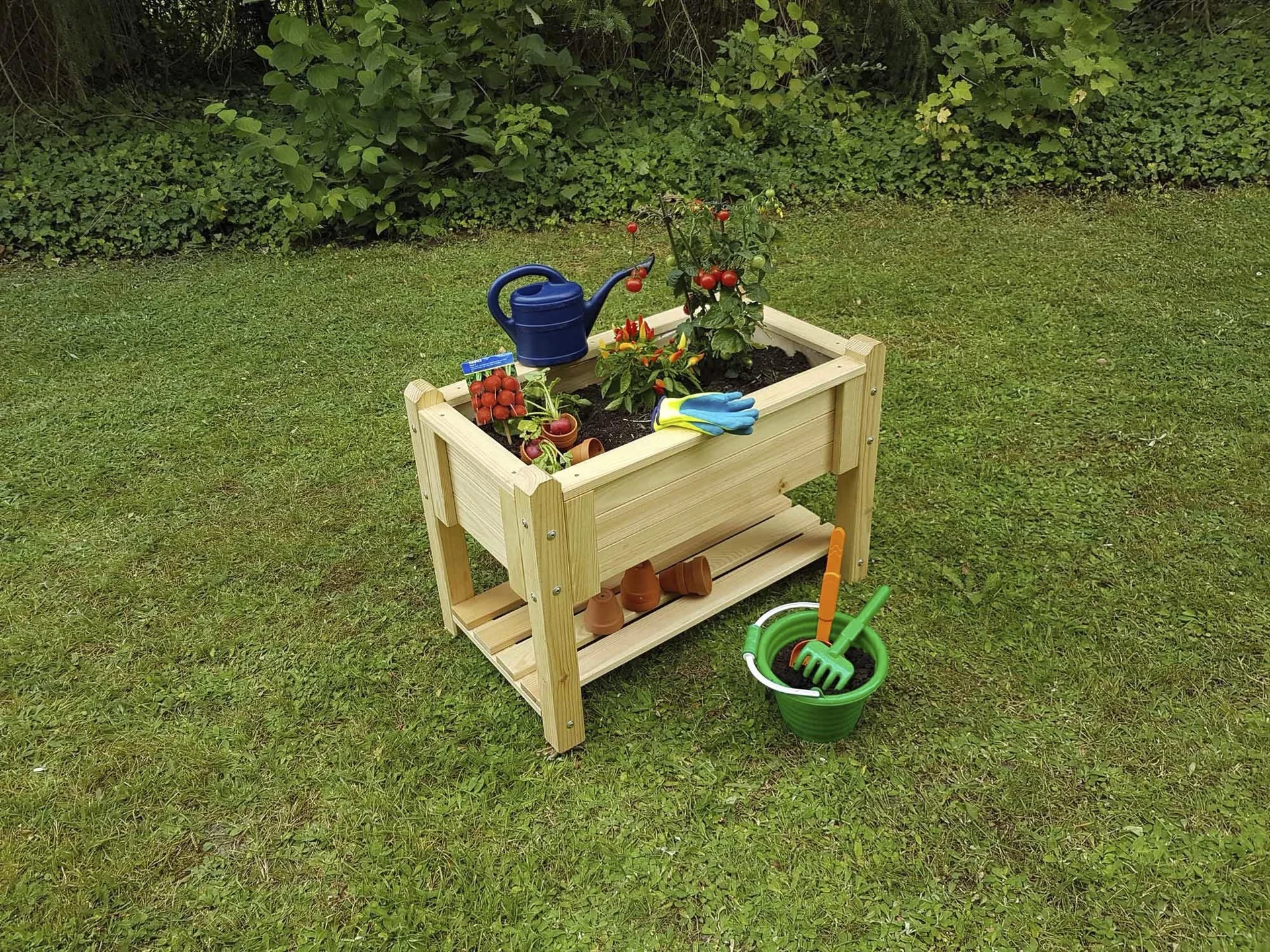 Kinder-Kräuterbeet Bruno, natur - 5