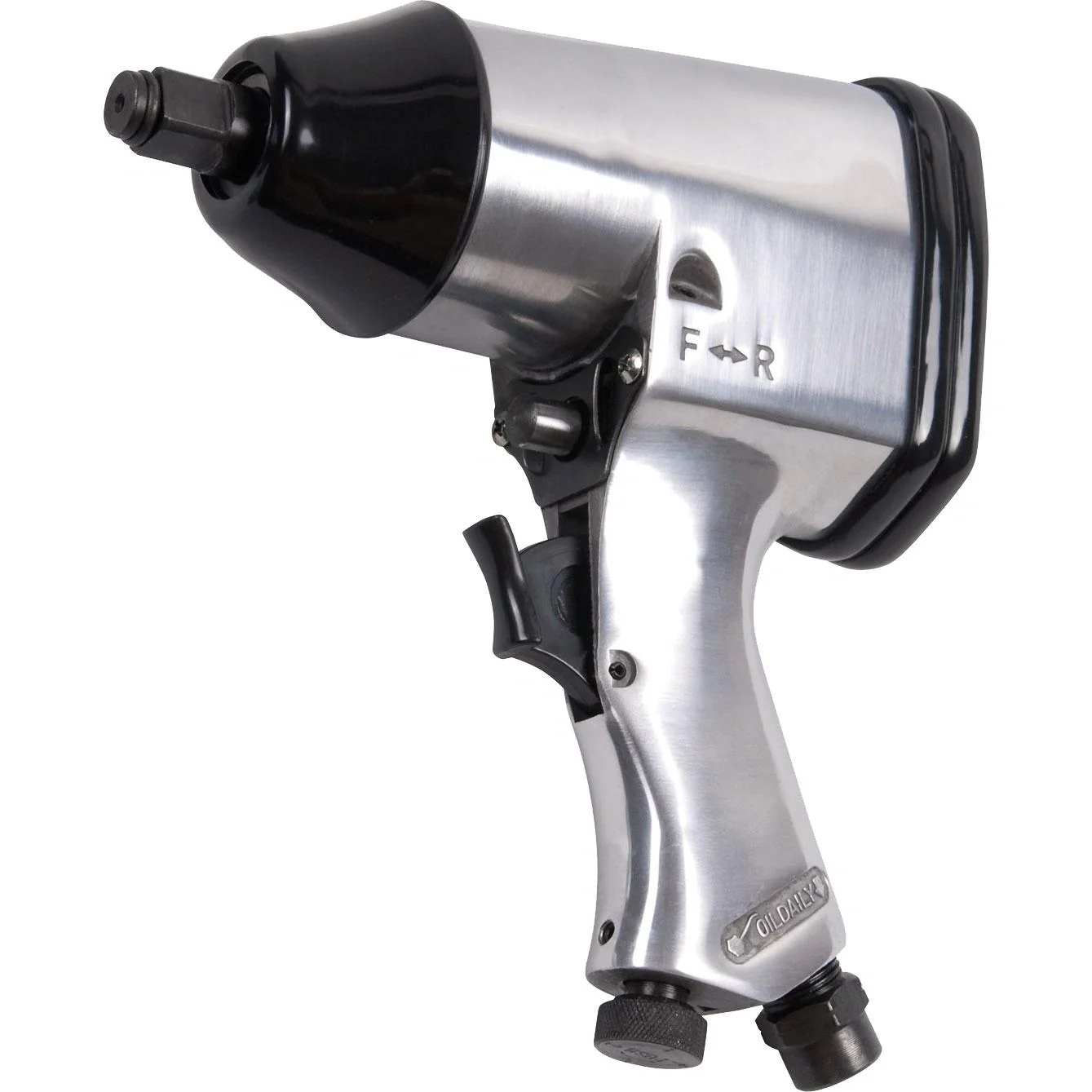 ATM1043 Druckluft-Schlagschrauber - 6.3 bar - 320 Nm - DIN und Orion Stecktülle - Inkl. Zubehör und Aufbewahrungskoffer - 7