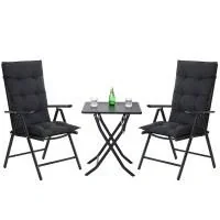 Satz von 6 Kissen für Stühle - 120x45x5cm - grün - 7