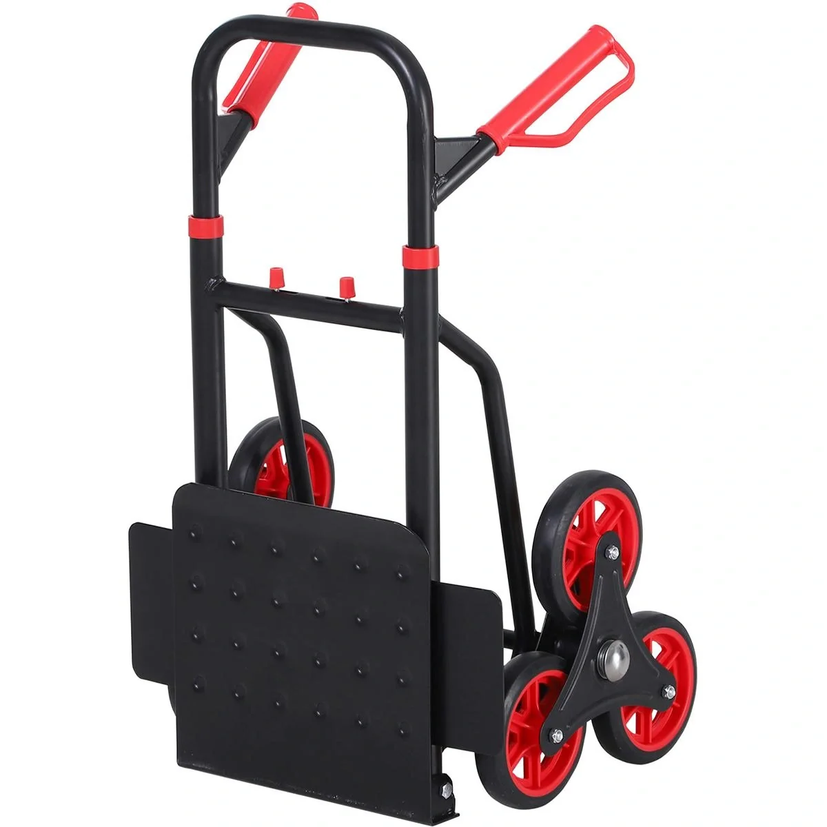 Treppensteiger höhenverstellbar schwarz/rot - 10