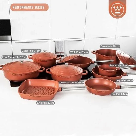 Performance Series Bratpfanne - Backofen geeignet - 28 cm - Orange - 1