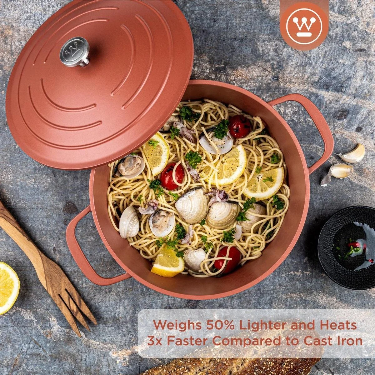 Performance Series Bratpfanne - Backofen geeignet - 24 cm - Orange - 9